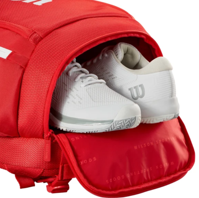 Wilson Tour Super Tour Rucksack - Rot
